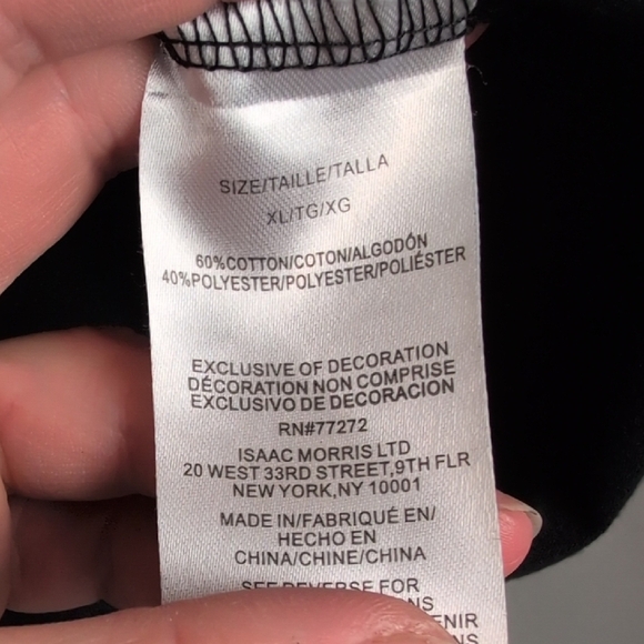 Men's Black Flag Short Sleeve Tee - Picture 6 of 6